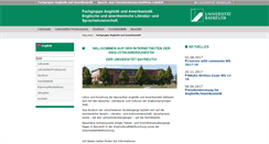 Desktop Screenshot of anglistik.uni-bayreuth.de