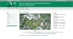 Desktop Screenshot of bwl9.uni-bayreuth.de