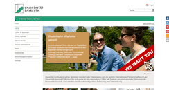 Desktop Screenshot of international-office.uni-bayreuth.de