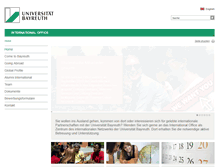 Tablet Screenshot of international-office.uni-bayreuth.de