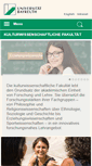 Mobile Screenshot of kuwi.uni-bayreuth.de