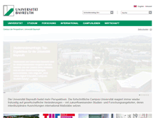Tablet Screenshot of pcn.uni-bayreuth.de