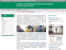 Tablet Screenshot of amerikanistik.uni-bayreuth.de