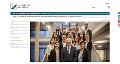 Desktop Screenshot of bwl5.uni-bayreuth.de