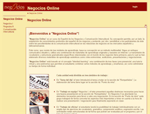 Tablet Screenshot of negocios-online.uni-bayreuth.de
