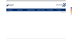 Desktop Screenshot of campus-akademie.uni-bayreuth.de