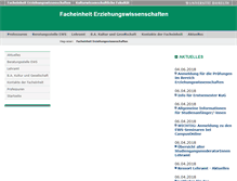 Tablet Screenshot of ews.uni-bayreuth.de