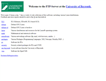 Tablet Screenshot of ftp.uni-bayreuth.de