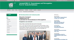 Desktop Screenshot of hrm.uni-bayreuth.de