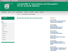 Tablet Screenshot of hrm.uni-bayreuth.de