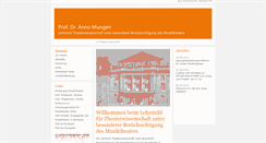Desktop Screenshot of ls-theaterwissenschaft.uni-bayreuth.de