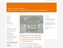 Tablet Screenshot of ls-theaterwissenschaft.uni-bayreuth.de