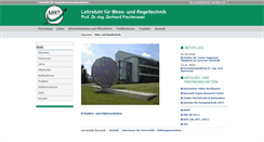 Desktop Screenshot of mrt.uni-bayreuth.de