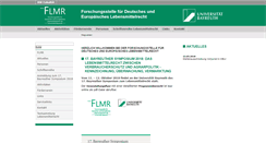Desktop Screenshot of lmr.uni-bayreuth.de