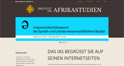 Desktop Screenshot of ias.uni-bayreuth.de