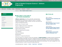 Tablet Screenshot of ai1.uni-bayreuth.de